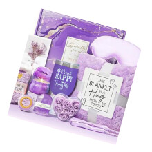ABS Relaxing SelfCare Package Kit With Luxurious Bath-Purple