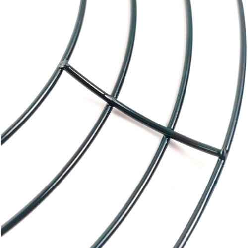 Gröna trådblomringramar, 25 cm, 3-pack 2