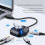 External Sound Card USB Adapter Sound Card with 3x3.5mm 2xUSB 2