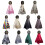 Polyester Sleeping Hat With Seamless Design-Cashew print 2