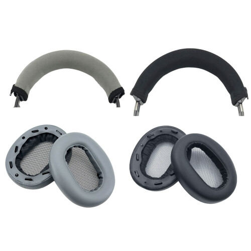 Sponge Ear Pad Soft Flexible for MDR-1AM2-Black earpads 1