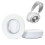 Coussinets d'oreille doux et ventilés, faciles à nettoyer, pour 2