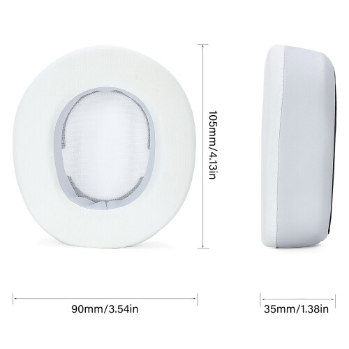 Coussinets d'oreille doux et ventilés, faciles à nettoyer, pour 2