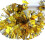 Pompones de animadora con forma de flor, 35 cm, PET 3