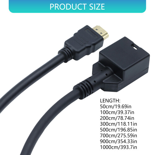 Practical HDTV Adapter Cable with Plastic Housing Converters-5m 2
