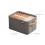 Clothes Storage Box Thickened Fabric Foldable Gray 3