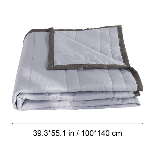 Summer Quilt Gray Cotton Lightweight Queen 2