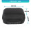 Compact Carrying Case Bag For Focal Elear Headphone Featuring 3
