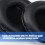1 paire éponge mousse doux oreillette coussinets couverture pour 5