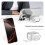 Leichte PC-TPU-Abdeckung für-transparent 3