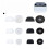 2Pcs Silicone Earbud Covers For Buds 3 FE Wireless-Black large 3