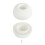 Oreillettes en silicone de trois tailles avec maille-Blanc 7