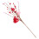 Artificial Flowers Red Hearts Valentine's Day Decor 2