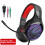 Gaming Headset with Noise Canceling Microphone Surround-Red 4