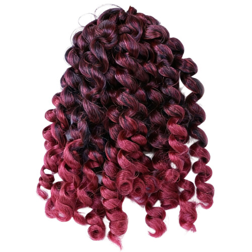 Dreadlocks Coily Textured Headpiece Flexible Comfortable-E.
