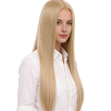 Synthetic Hair Full Cap Wigs For Women Straight Long Style-D