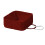 Durable Leakproof Foldable Pet Bowl Locking Clip-Burgundy 500ml 1