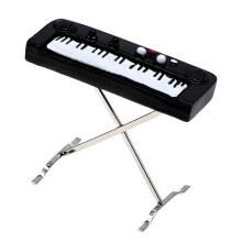Small Scale Miniature Electric Piano Figure For Doll House