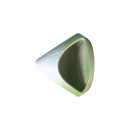Elegant earthenware Relaxation Accessory For-Fruit green