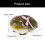 Flexible Cartoon Protective Case For Wireless-Cyan with bow 2