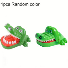 Juguete interactivo para morderse los dedos de cocodrilo, juguete interactivo para juegos de mesa para varios jugadores, juego de tracción