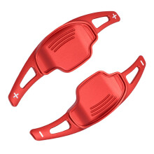Rote Aluminium-Paddelabdeckungen 2 Stück Camaro ZL1/TL/SS
