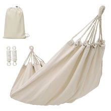 Garden Hammock, Hanging, Strong Bujak, 250X80Cm, Brazilian, XXL, with Cover, Bag, Solid Hanging Hammock, Made of Thickwith