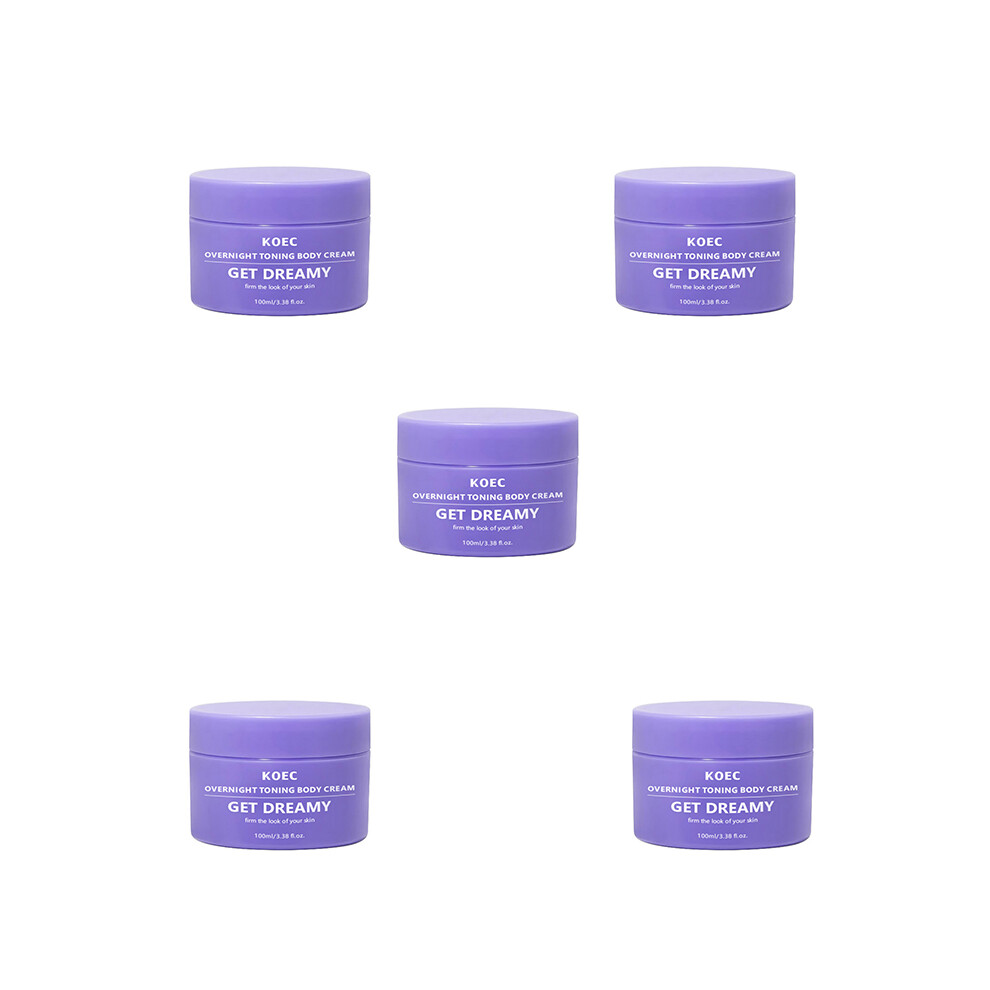 Cream (5Pcs) Get Dreamy Overnight Toning Whip Body Firming Whip That Work While Sleep