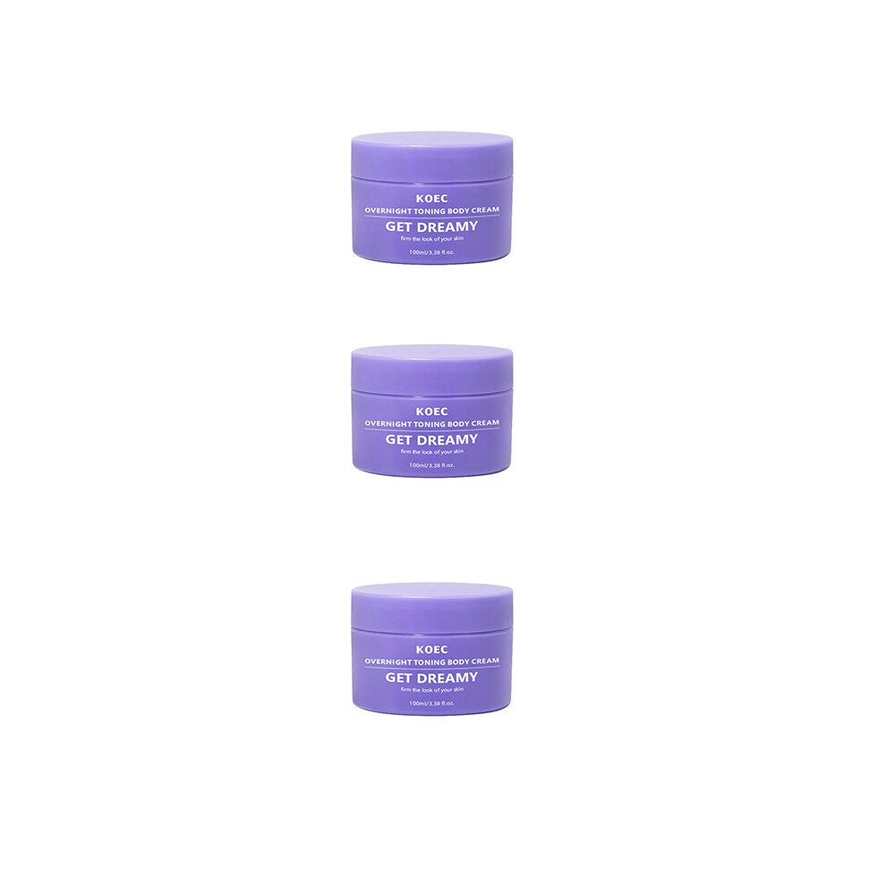 Cream (3Pcs) Get Dreamy Overnight Toning Whip Body Firming Whip That Work While Sleep