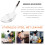 Espumadera de acero inoxidable con mango de madera 5