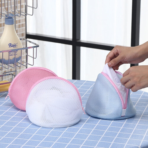 2-Pack Bra Washing Bags with Zipper 2