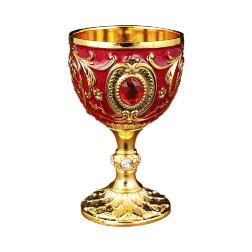 Gobelet médiéval vintage en métal 30 ml 1