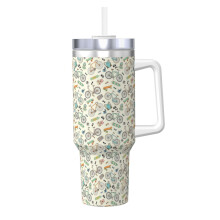 40oz isolert tumbler med håndtak