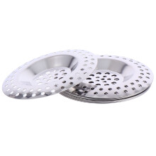 Avløpsfilter i rustfritt stål, 10-pakning, 7,5 x 7,5 cm