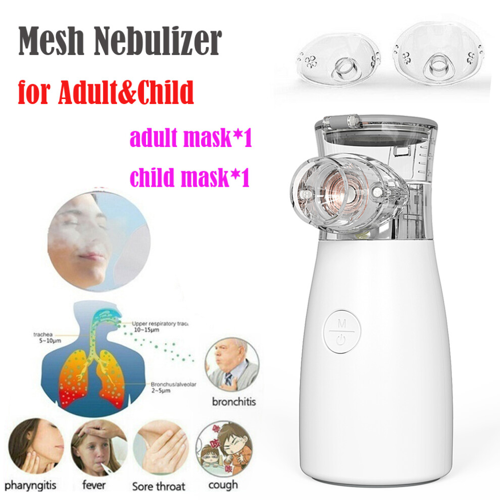 Contec Ne-M03 Nebulizer Inhaler Ultrasonic Respirator 0.3
