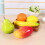 Set di 8 pezzi di frutta artificiale per decorazioni 4