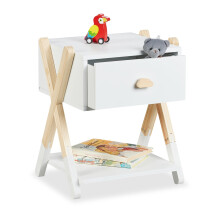 Gyermek éjjeliszekrény fiókkal, X-Design