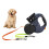 3M/10KG Dog Lead Leash Double Retractable Leash Extendables Lockable 7