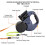 3M/10KG Dog Lead Leash Double Retractable Leash Extendables Lockable 8