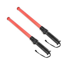2 stuks 21 inch LED-verkeerslichten/signaalstokken, compatibel met parkeergeleiders.