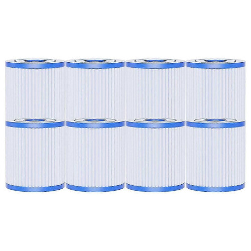 8er Pack Poolfilter H, kompatibel mit Intex 29007E Typ H Poolfilterkartusche