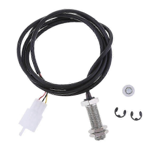 2025 Digital Speedometer Odometer Tachometer Sensor Cable & Magnet ATV Motorcycle