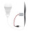 Micro Wind Generator Turbines Power With Bulb Teaching Model Kit Diy New 1