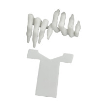 Gothic Style Bone Hands Bookmarker Scary Reading-White