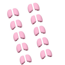 Long Wear Silicone Nose Pad Anti Slip Grip for Full Frame-Pink