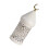Elegant Moroccan White Cut Iron LED Lantern With Traditional-M 1