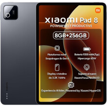 (256GB 8GB, Gray) XIAOMI Pad 8 Ai WiFi 11.2 inches 3.2K 144Hz 9200mAh Four Speakers 13 Mp Model (256GB 8GB)-Grey/Green/Blue