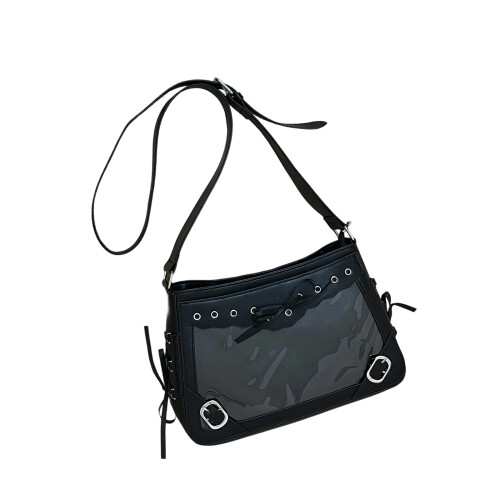 Itabag Shoulder Bag Transparent Messenger Bag Itabag-Black