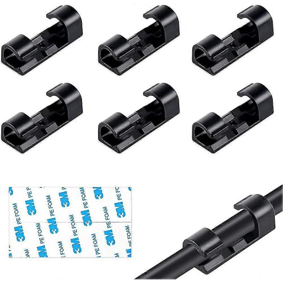 Cable Clips, Cable Management, 100Pcs Cable Management Fixing Clips, Cable 4286179267024