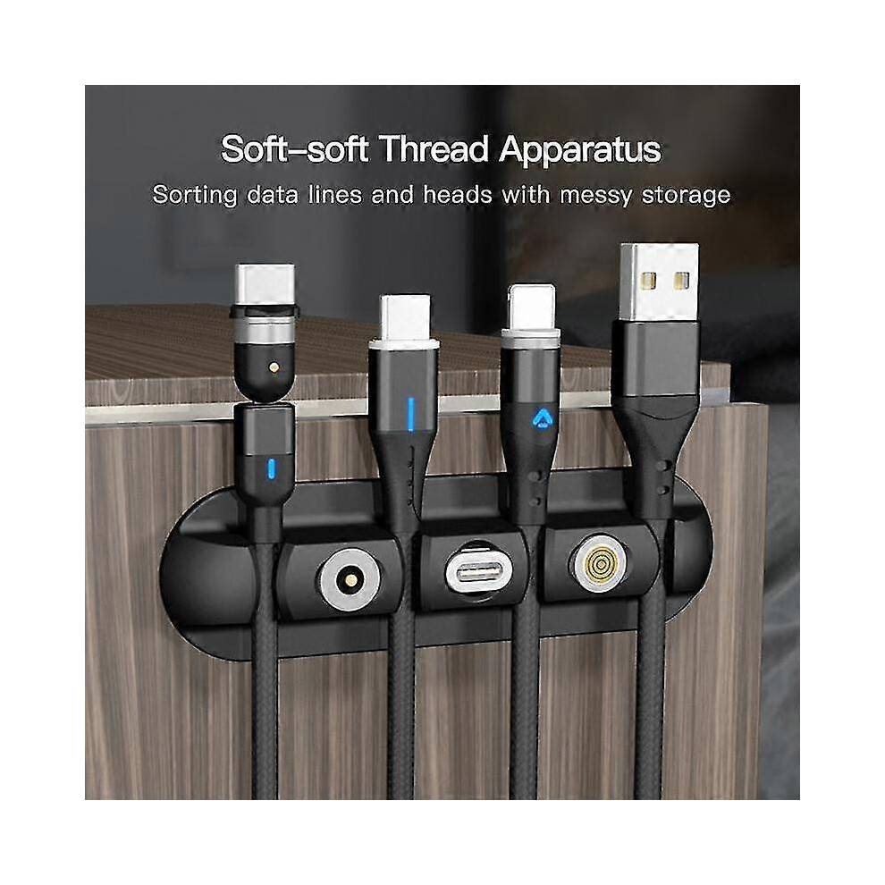Desktop Cable Manager Magnetic Cable Management Phone Wire Usb Charger Holder Desk 5461257328234